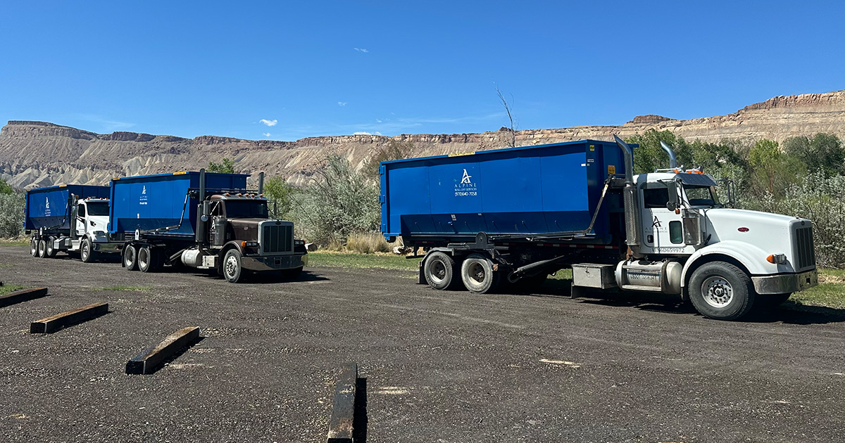 Talking Trash With Alpine Roll-Off Services